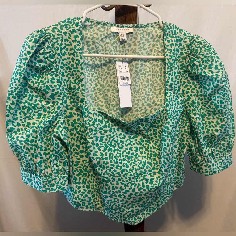 NWT Topshop Structured Top